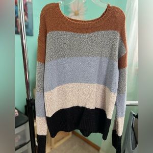 Pink Lily striped sweater